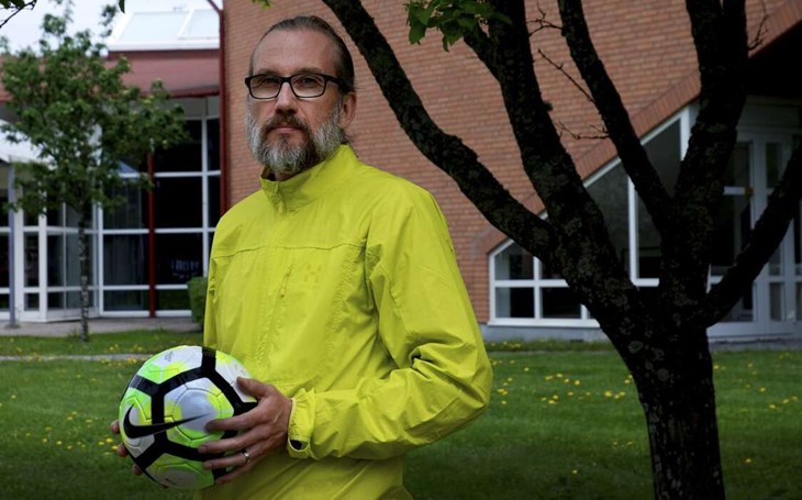 Magnus Lennholm, Slätta SK. Arkivbild