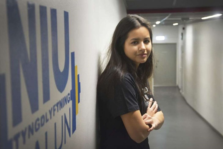 "Jag är själv väldigt förvånad att det gick så här bra, då jag under säsongen haft vissa småskador", reflekterar Esmeralda Knöös, nybliven svensk juniormästarinna. Foto: Sonny Jonasson