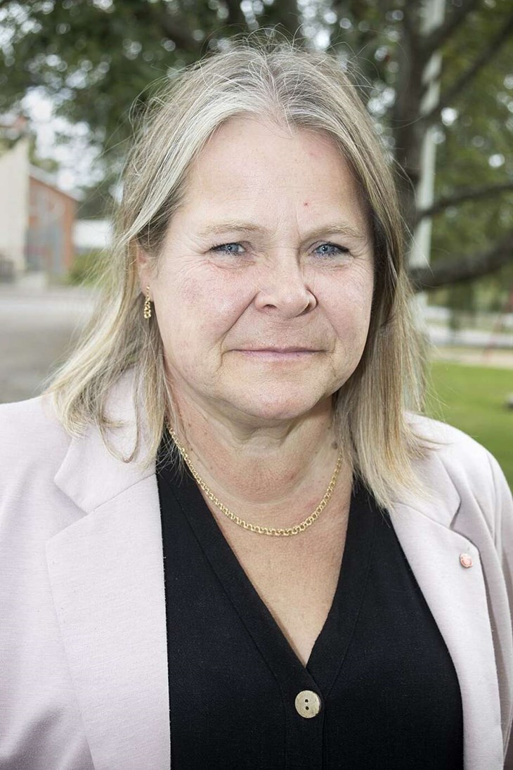 Monica Forsgren (S) är ordförande för kultur- och samhällsbyggnadsnämnden. Foto: Sara Flodin