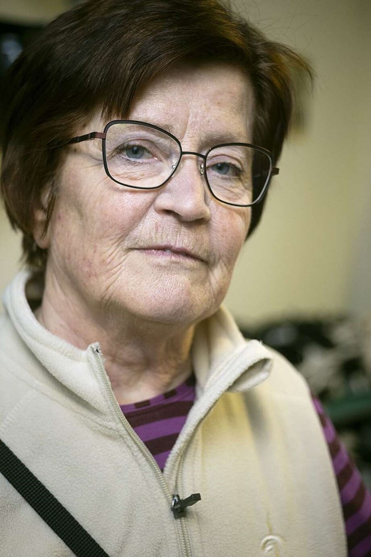 Röda Korsets ordförande Christina Johansson. Foto: Sara Flodin