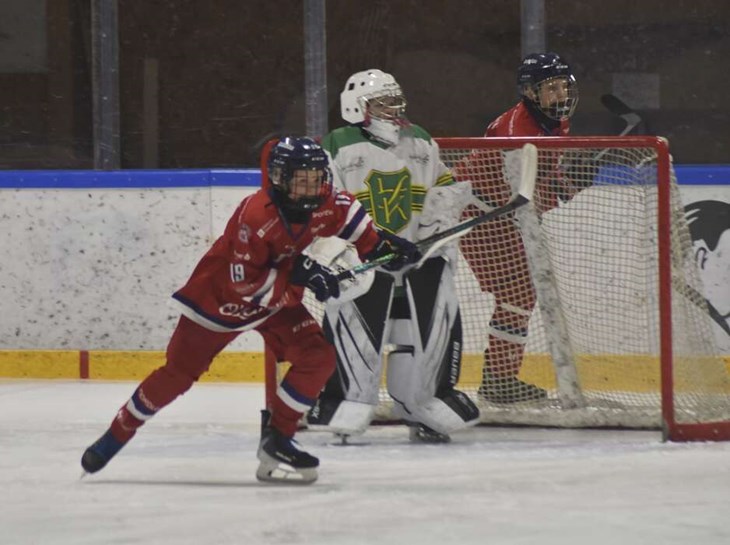 Falu IF:s U13-lag har spelat Nicklas Lidström Cup. Foto: Niclas Bergvall