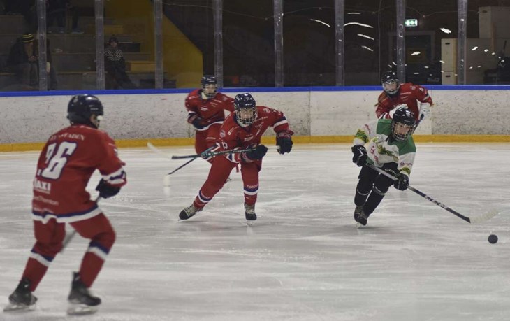 Efter cupen i Skogsbo ska Falu IF U13 vara med i en cup i Malung. Foto: Niclas Bergvall