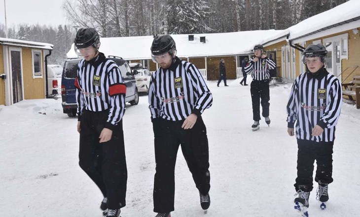 Efter cupen i Skogsbo ska Falu IF U13 vara med i en cup i Malung. Foto: Niclas Bergvall