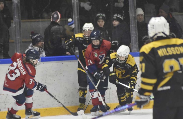 Skogsbo SK:s match mot Viggbyholms IK slutade 1–11. Foto: Niclas Bergvall