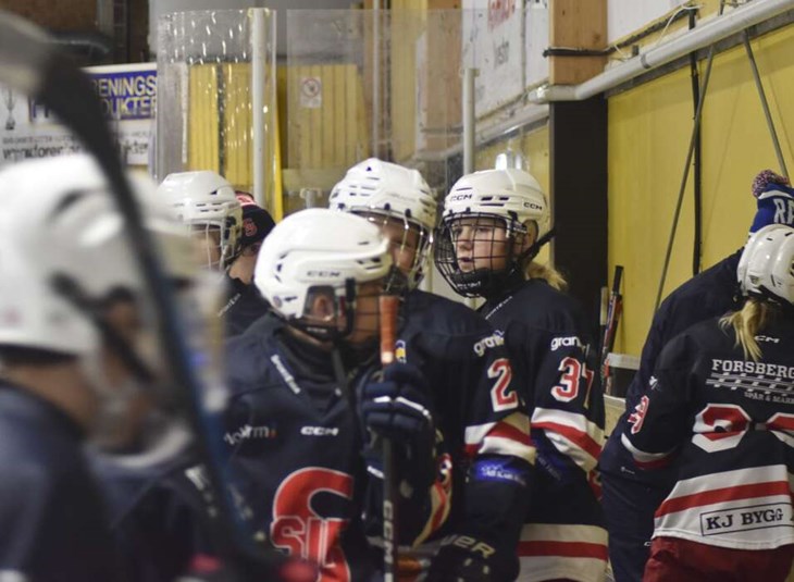 Säters IFs U13-lag har spelat Nicklas Lidström Cup i Skogsbo, Avesta. Foto: Niclas Bergvall