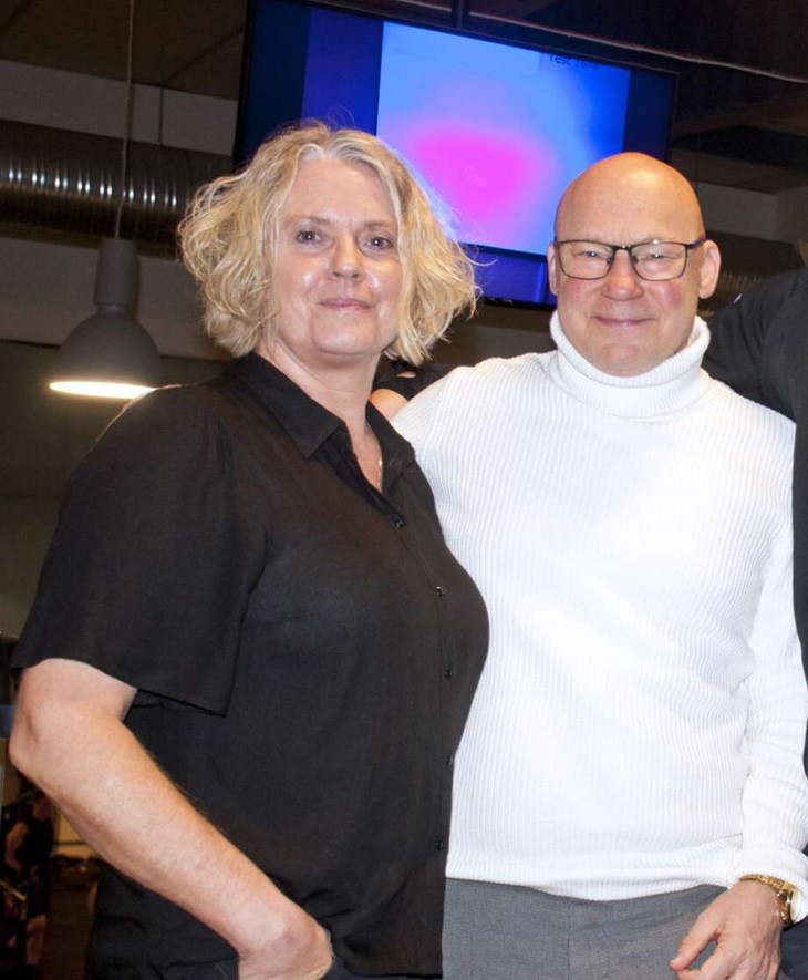 Tony Boholm, 59 år, och Ann-Charlotte Almquist.