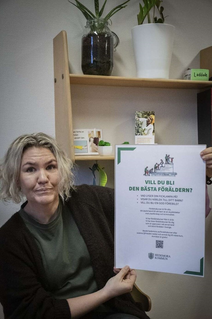 Nu ska affischen ut, men redan nu har anmälningarna trillat in hos Felicia och Sara-Lena. Foto: Christian Larsen