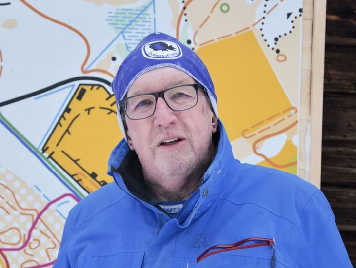 Jan Davidsson, Svärdsjö skid- och orienteringsklubb. Foto: Sonny Jonasson/Arkiv