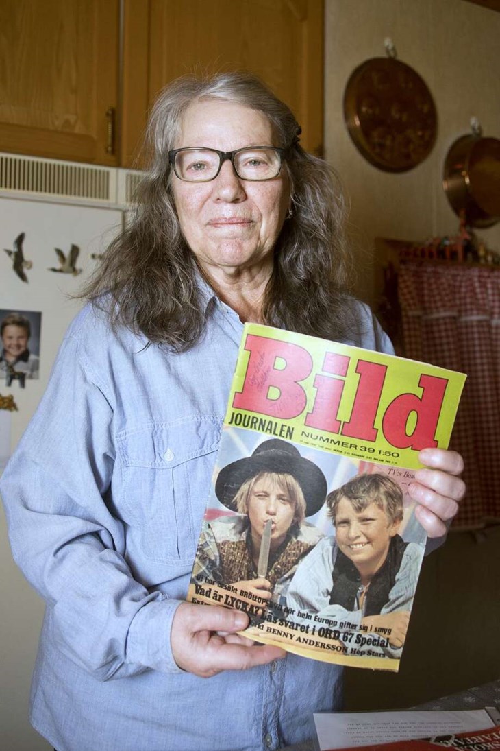Första insändaren fick Anne-Christine publicerad i ungdomstidningen Bildjournalen 1967. Foto: Sara Flodin