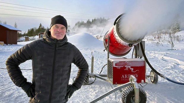 Klart med snö för hela säsongen i Bergebo Klart med snö för hela säsongen i Bergebo