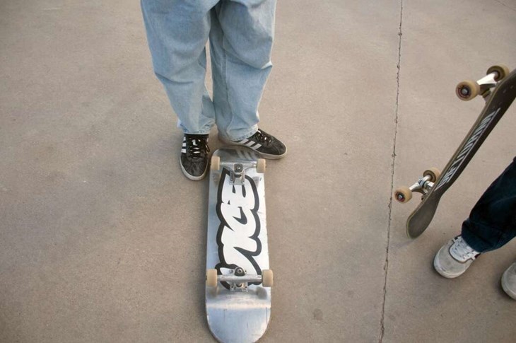 "Vi vill att andra ska få chansen att lära sig skateboard", säger Hugo Eriksson. Foto: Lisa Björklund