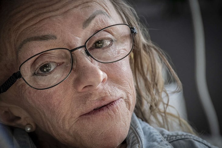 Susanne har gjort sin historia hörd på olika plattformar sen assistensen försvann. Foto: Christian Larsen