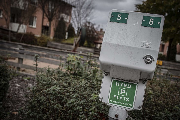 Cirka 100 kronor mer i hyra för en motorvärmarplats i Hedemora. Så kan det bli under våren 2026. Foto: Christian Larsen