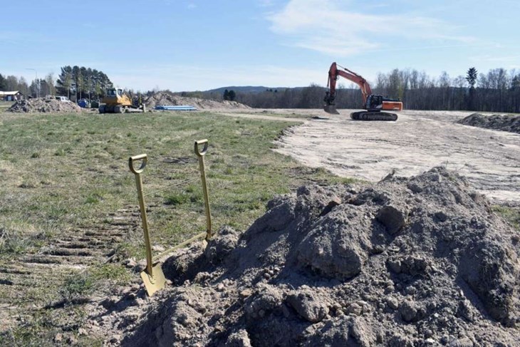 Stortäppa handelsplats i Djurås kommer att växa mer och mer framöver. Foto: Pär Sönnert